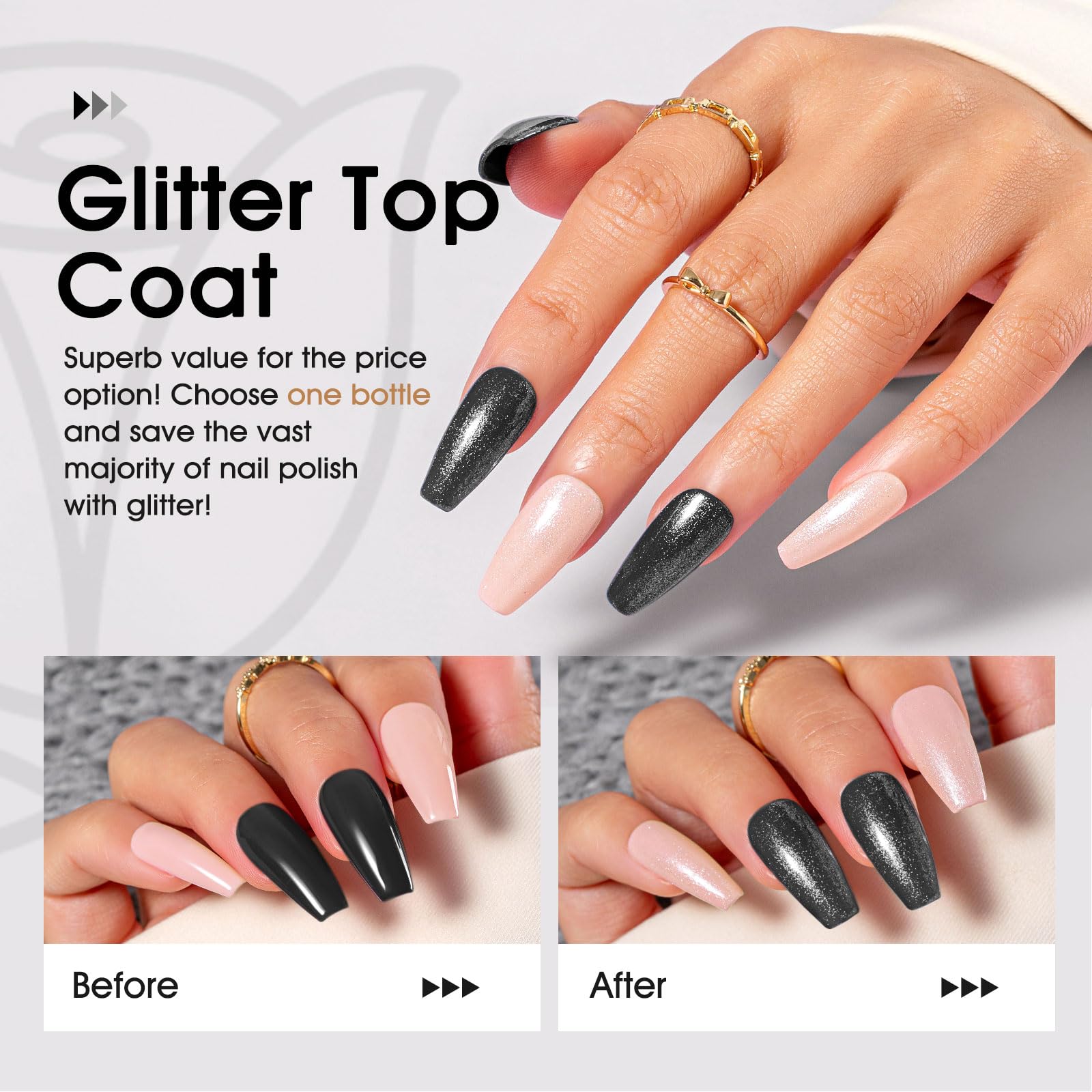 ROSALIND nude gray gel polish bottle for versatile nail art looks.