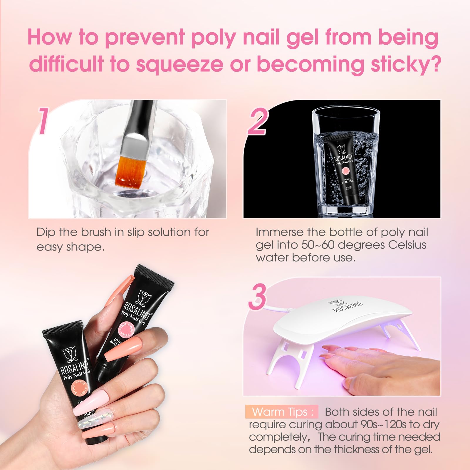 ROSALIND beginner-friendly tools bundle supports easy at-home nail art
