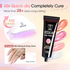 ROSALIND slip solution ensures smooth gel application and easier sculpting