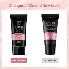 ROSALIND Rose Pink 2 oz builder gel jar for durable length.