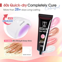 ROSALIND slip solution 30ml helps gel application stay smooth and manageable