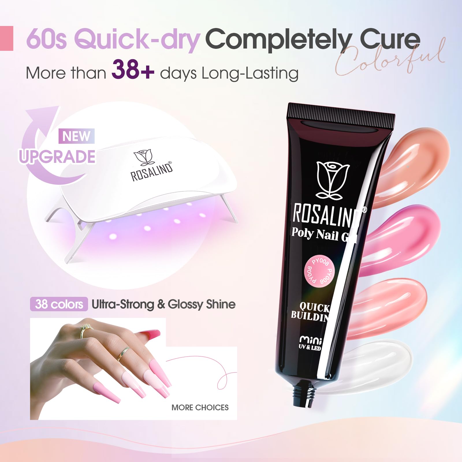 ROSALIND slip solution for smooth gel application