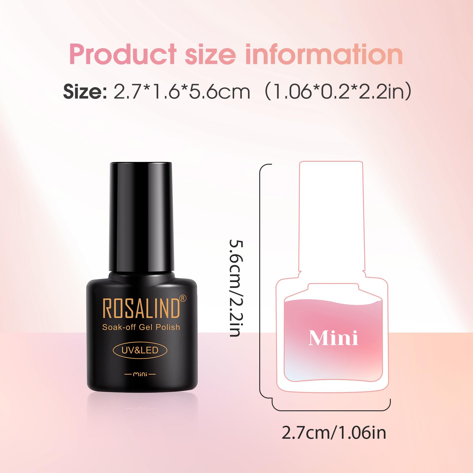 ROSALIND glossy top coat for a durable glossy finish