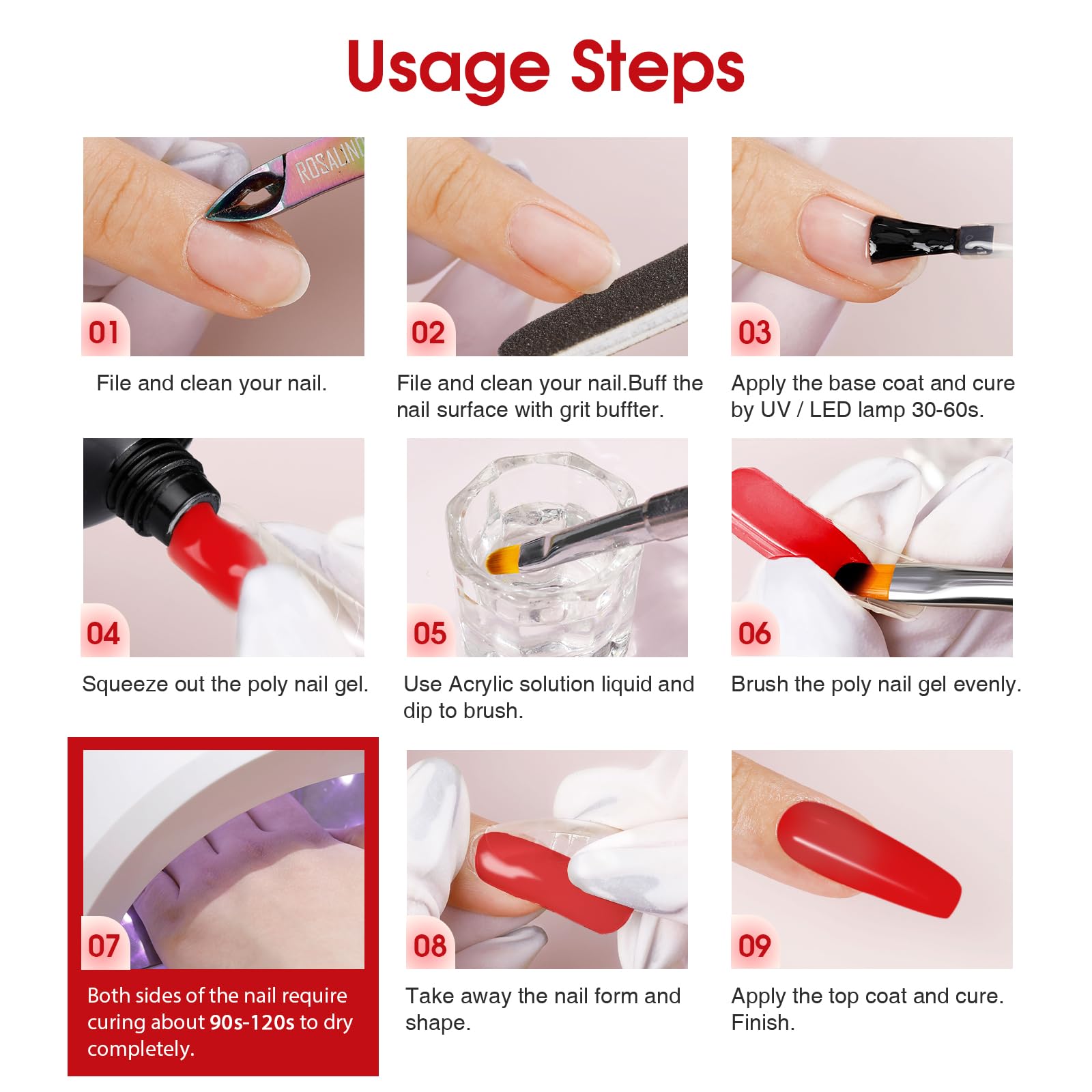 rosalind compatible with at-home uv lamp for diy nails