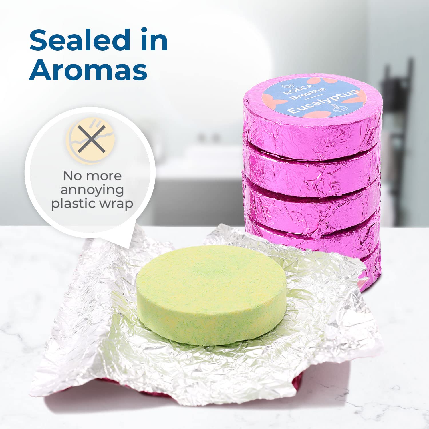 Rosca recyclable packaging emphasizing eco-friendly design