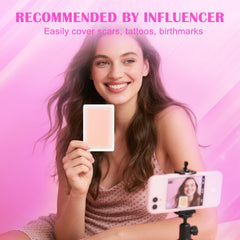 Rose Romee waterproof breathable material keeps patches in place during sweat or rain.