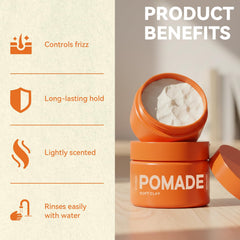Roseblem smooth-application close-up demonstrates creamy texture for quick styling.