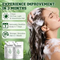 Rosemary Amino Acid Shampoo bottle side view highlights easy daily use for thinning hair