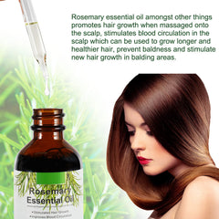 Rosemary oil for eyelash care, gentle treatment for lash conditioning.