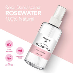 Rosense rosewater face mist spray for a cooling, hydrating skin refresh