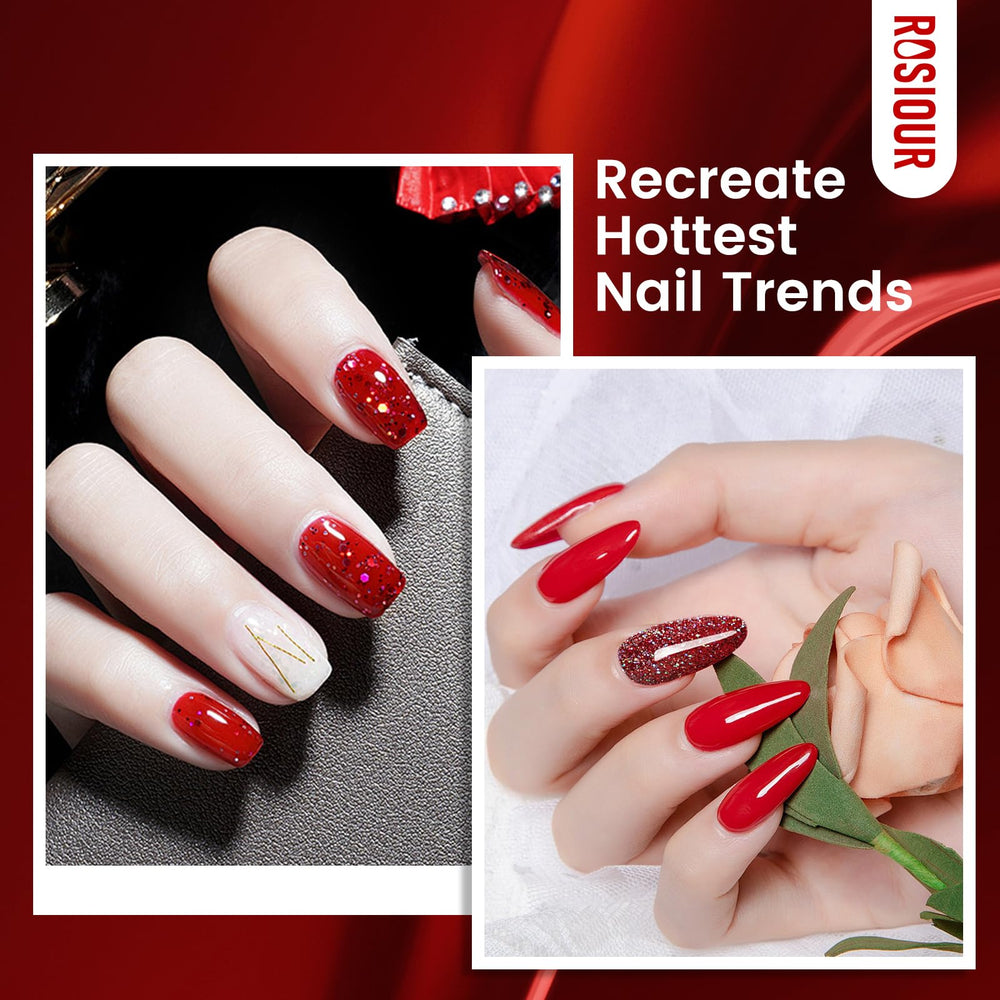 Rosiour base coat enhances adhesion for durable wear.