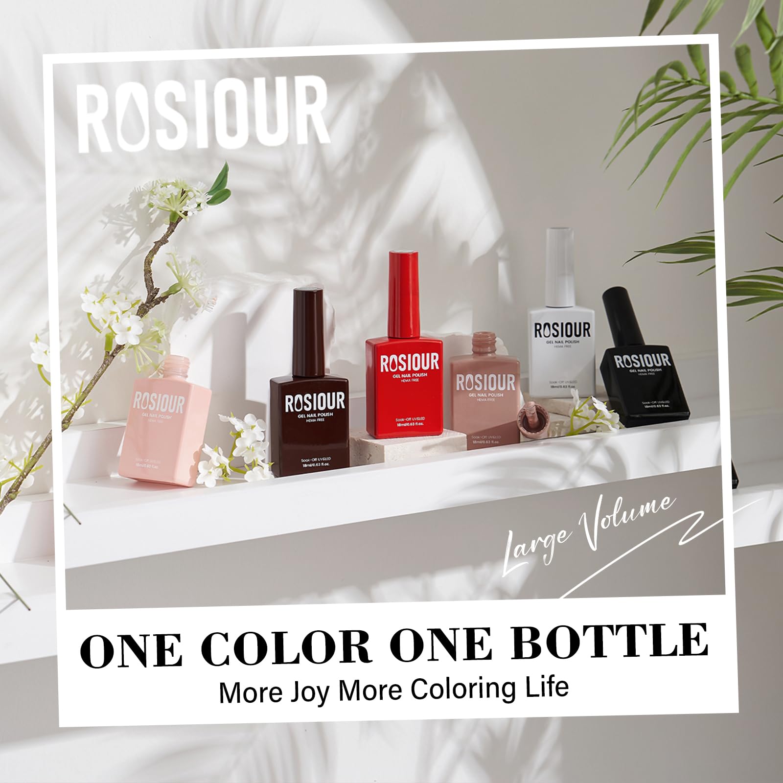 Rosiour bridal nail look with radiant white gel polish.