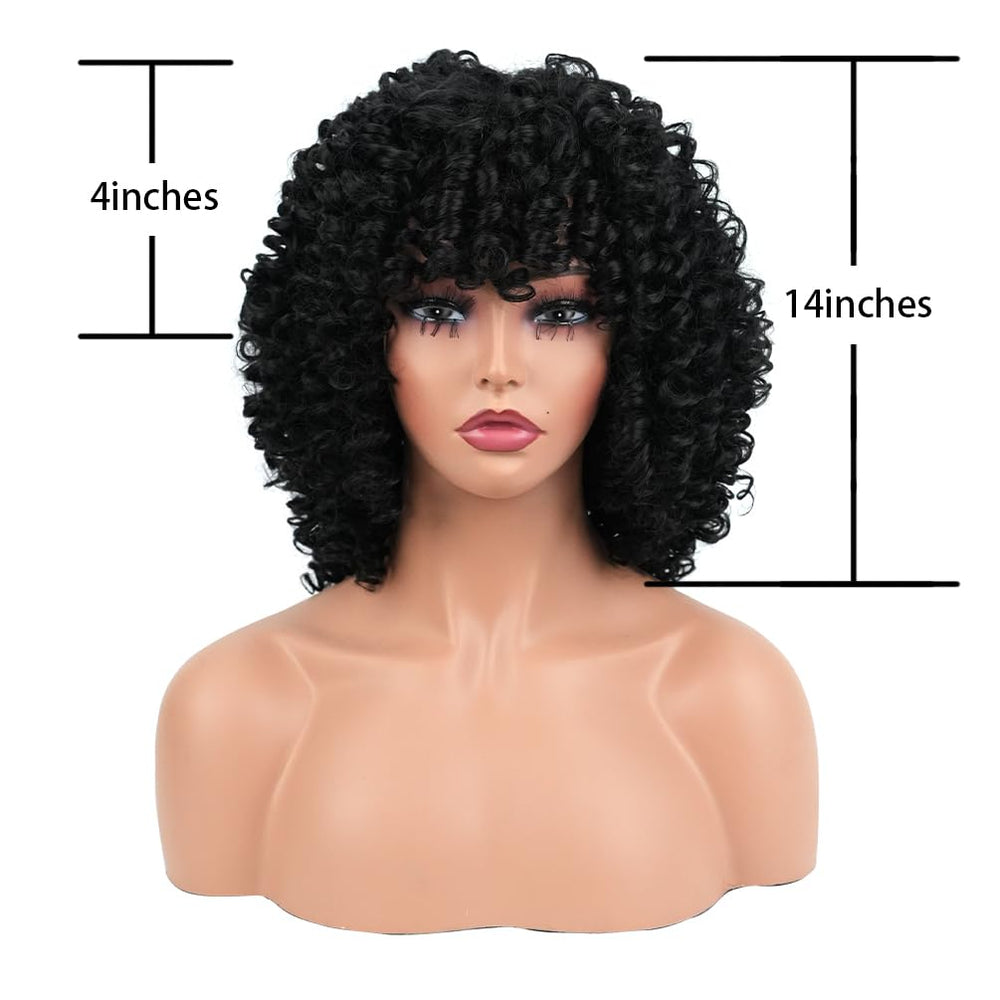 Rosmile Curly Wig packaging with accessories to detangle and manage waves.