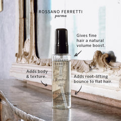 Grandioso volumizing spray adds volume through lengths for fuller hair