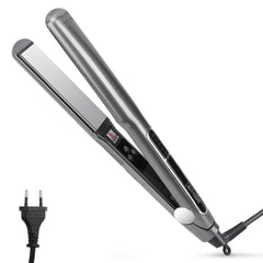 Rosvola two-in-one hair straightener EU plug for on-the-go styling