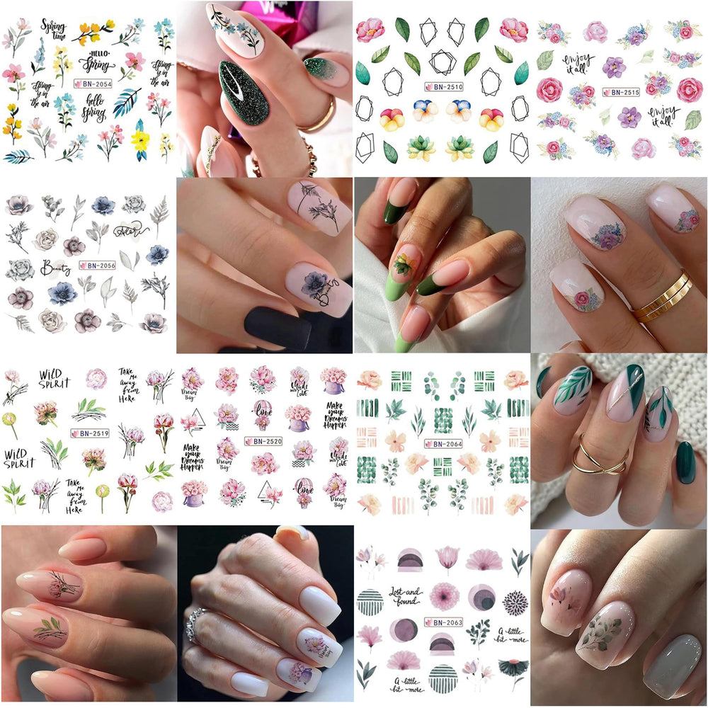 Rosymormor easy-application decals simplify DIY nail decoration.