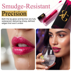 ROUGINE long-wear lipstick shows up to 18 hours without fading.