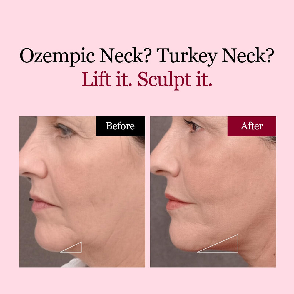 ROUND LAB Camellia mask hugs the jawline with flexible fit during daily tasks.