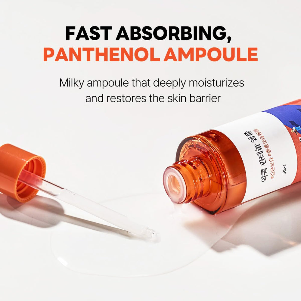 ROUND LAB Ceramides skin barrier formula strengthens moisture retention and smooth texture