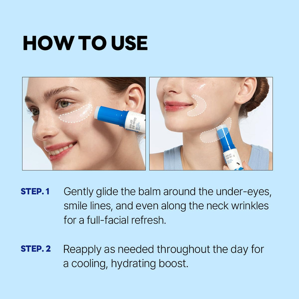 ROUND LAB Birch Juice Icy Cooling Eye Stick daily use supports quick morning refresh.