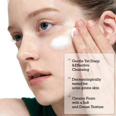 ROUND LAB Pine Calming Cica Cleanser bottle with pump ready.