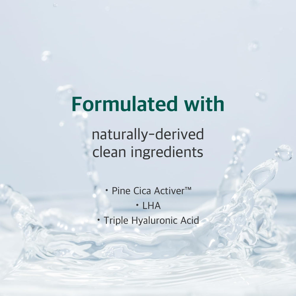 ROUND LAB Pine Calming Cica Pad demonstrates dual use as toner or soothing mask.