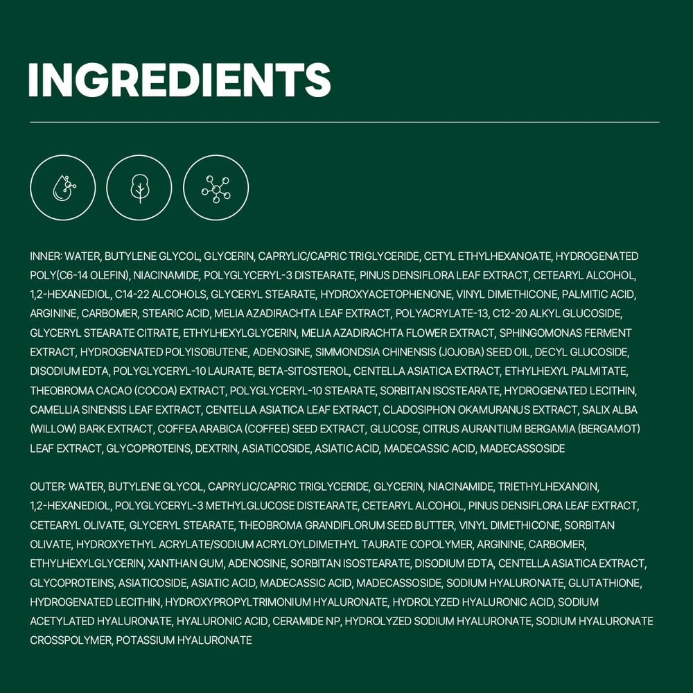 ROUND LAB Pine Cica Calming Cream Plus packaging badge communicates calming, barrier-supporting formula.