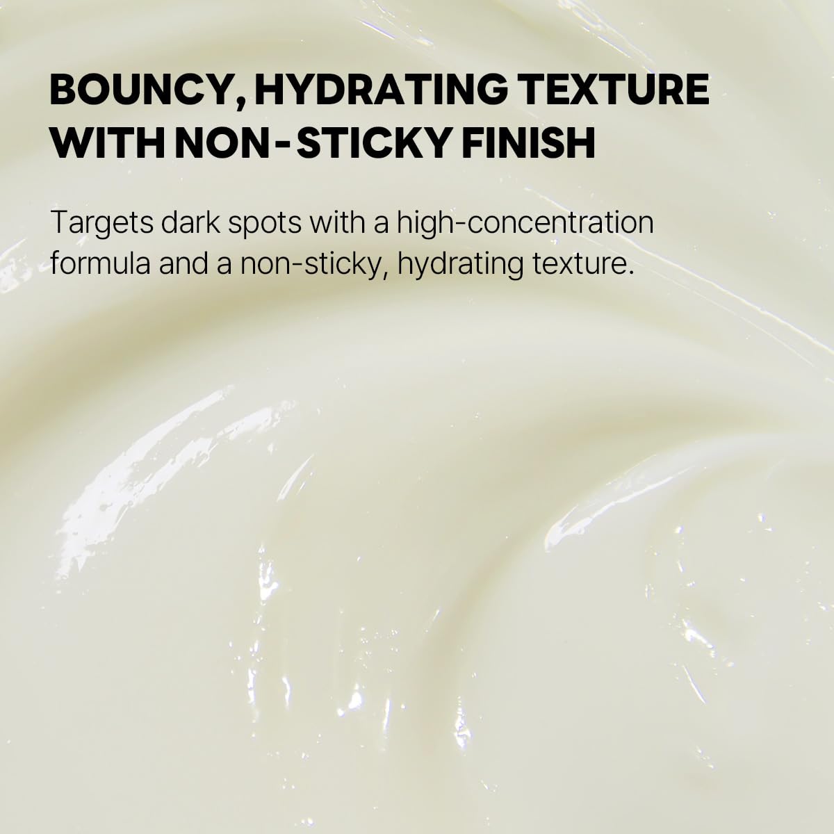 Cream application on skin demonstrates quick absorption and hydration
