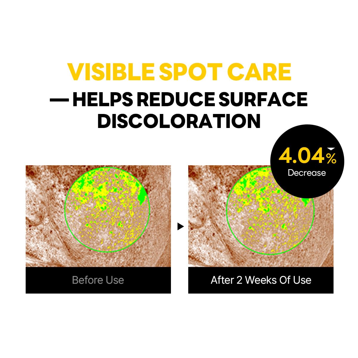 Front packaging emphasizes tone clarity and radiance