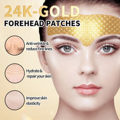 ROUSE forehead patches application diagram shows an easy skincare routine for hydration