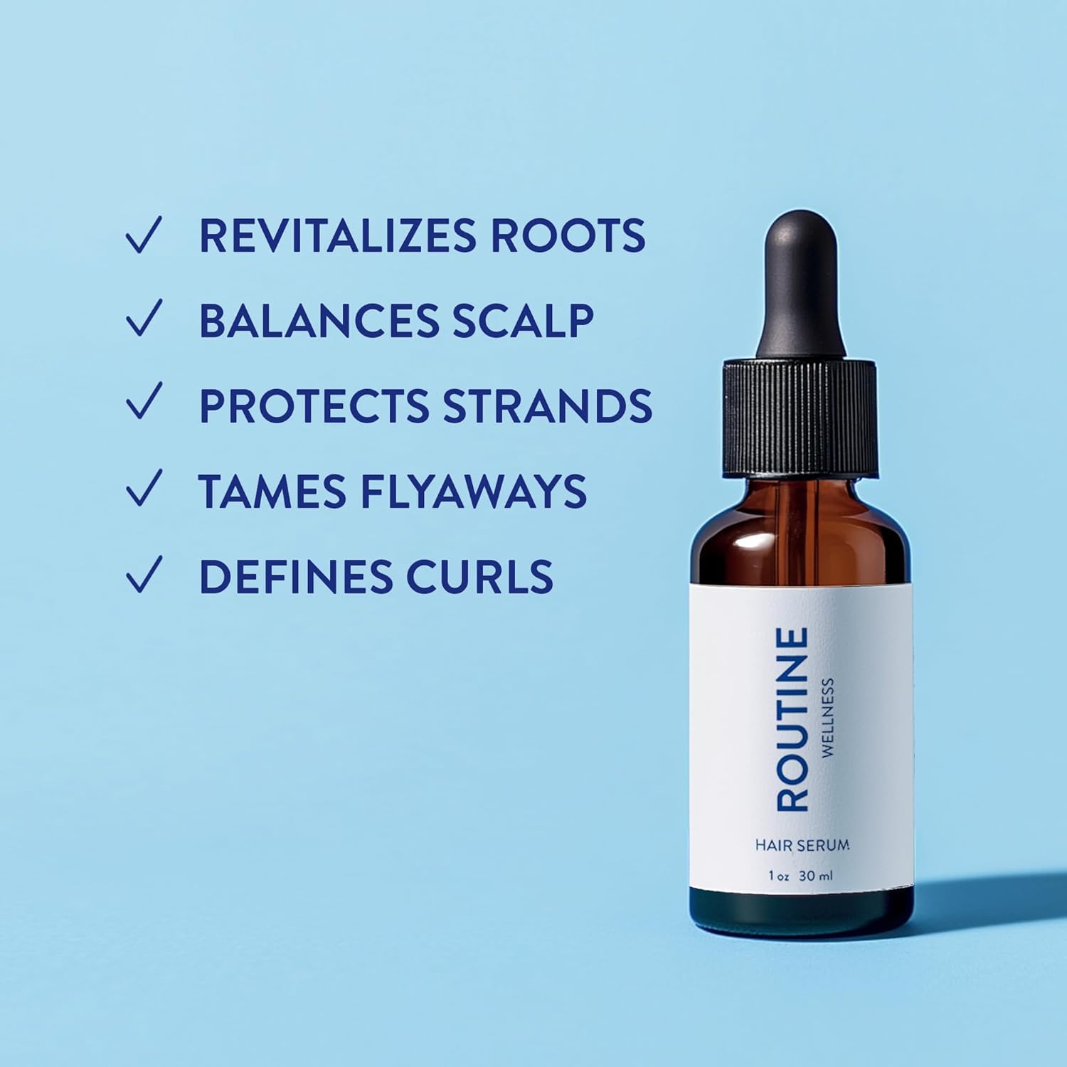 Routine Wellness pack of 3 bottles displayed for convenient refills