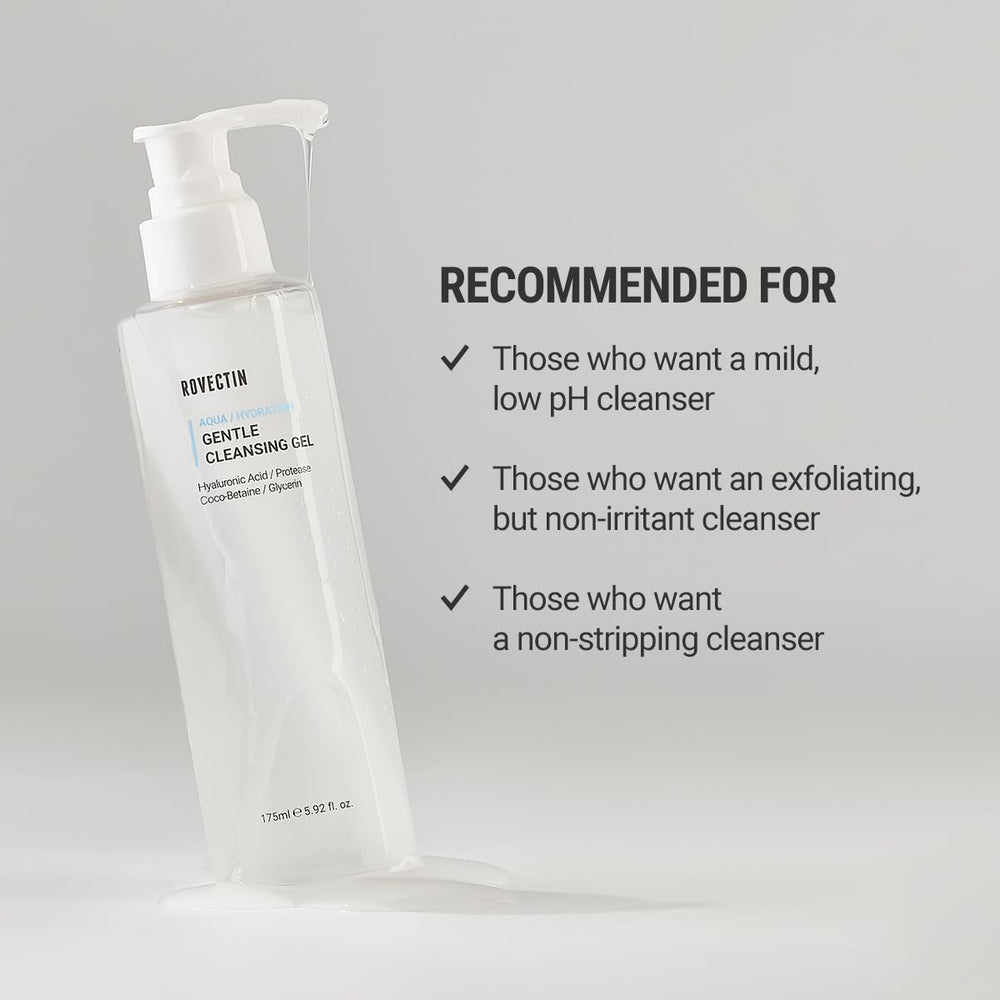 ROVECTIN Calming Lotus Water Cream close-up showing rich, vegan formula.