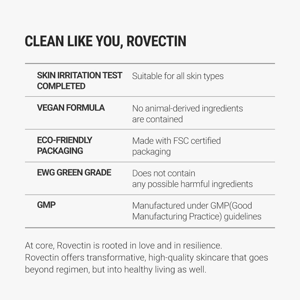ROVECTIN Cica Care Face Balm everyday-use in routine