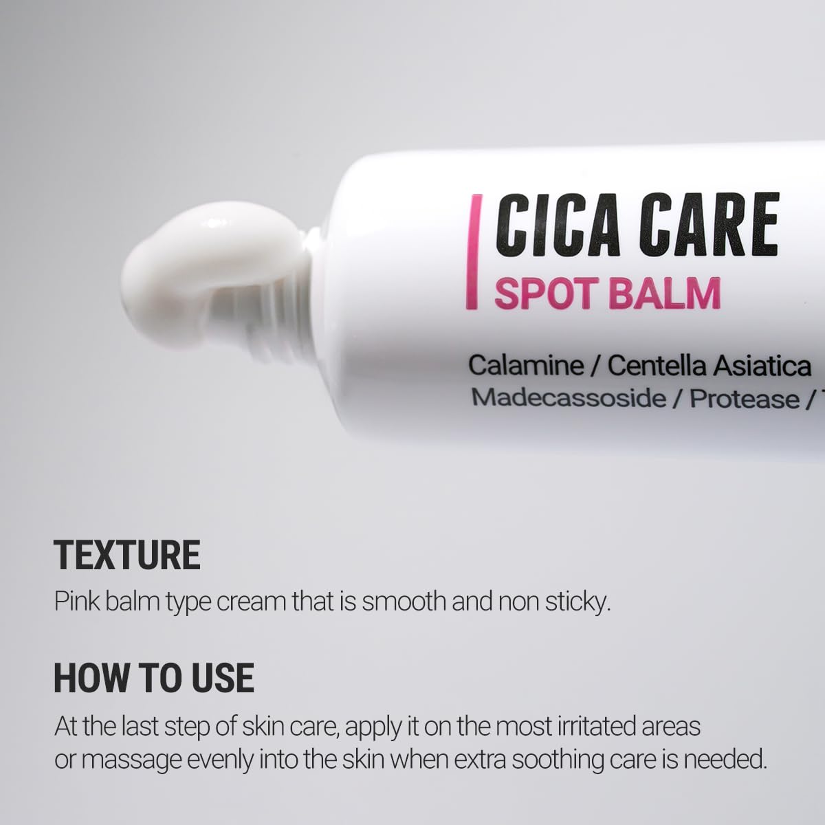 ROVECTIN Cica Care Face Balm packaging and squeeze tube