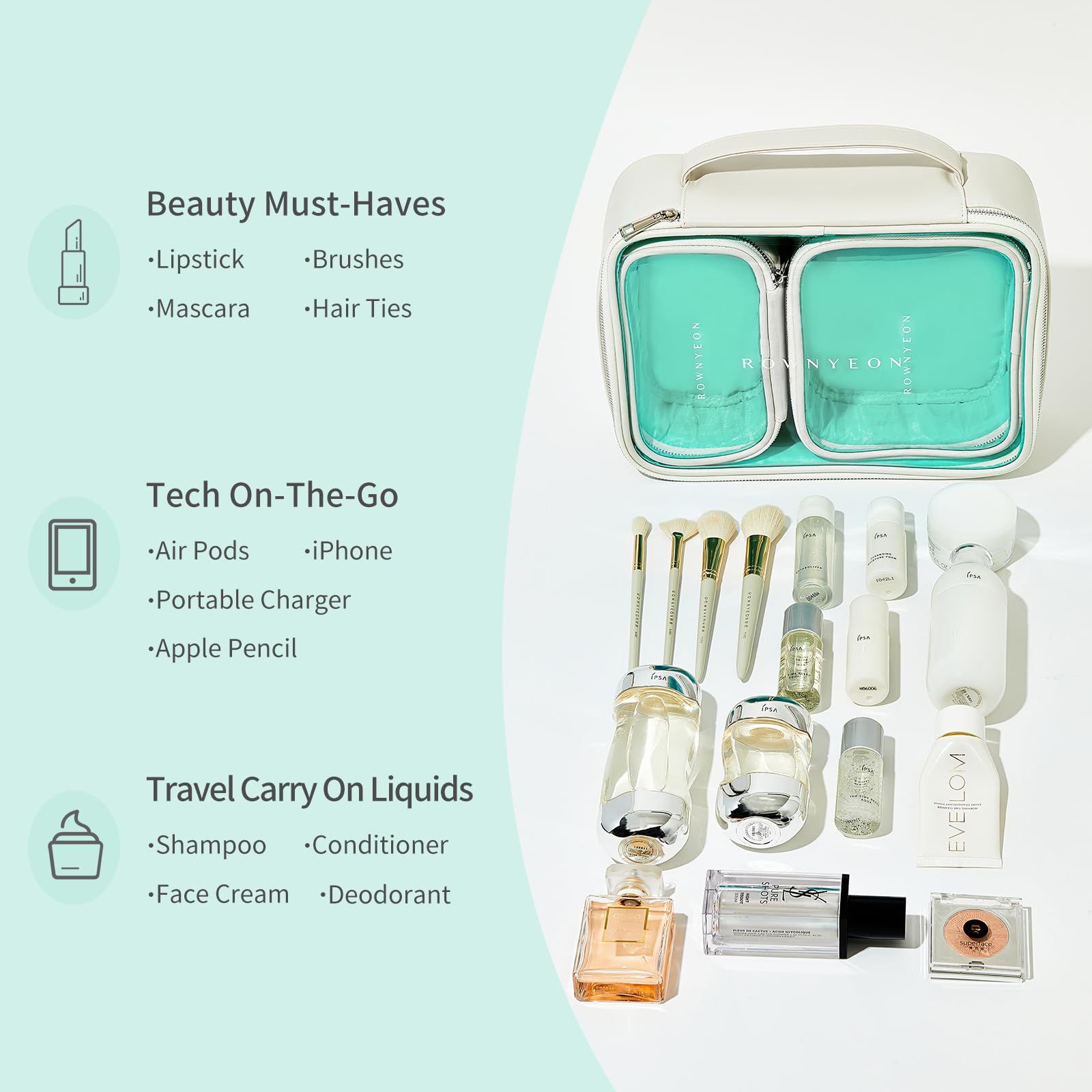 ROWNYEON gift-ready packaging suits bridesmaids, grads, or busy moms
