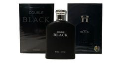 Royal Fragrance Double Black bottle front view for daily elegance.