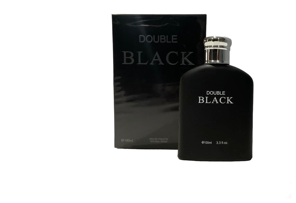 Spray action of Royal Fragrance Double Black for quick refresh.