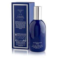 Royal Mirage Silver EDC spray action demonstrates easy, even distribution for long-lasting fragrance.