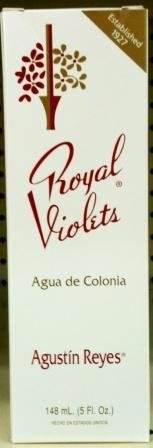 Royal Violets 5oz glass bottle, classic violet fragrance for everyday wear and family rituals.
