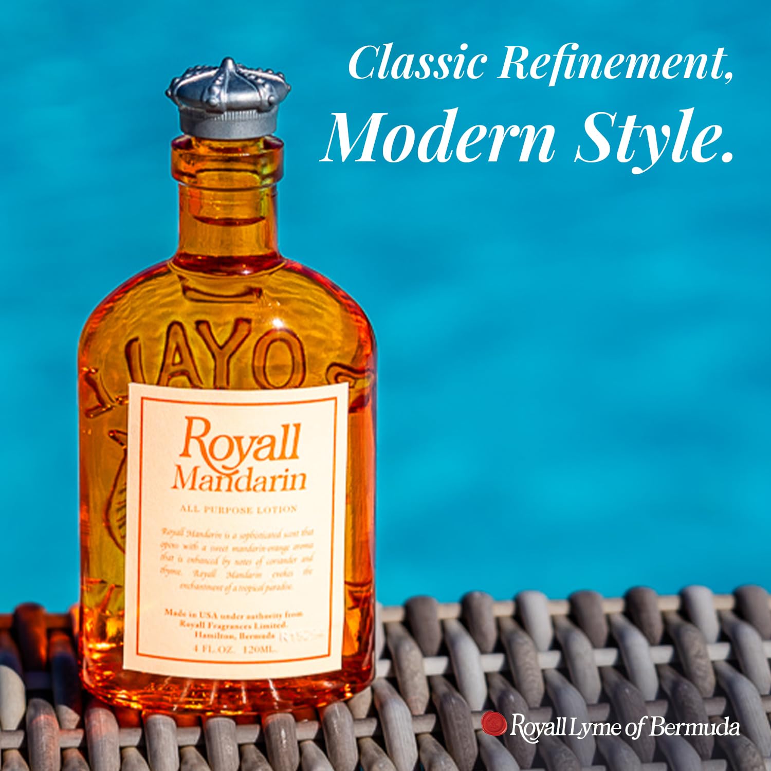 Royall Mandarin gift box presents an elegant ready-to-gift fragrance.