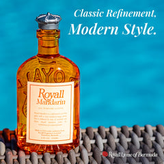 Royall Mandarin gift box presents an elegant ready-to-gift fragrance.