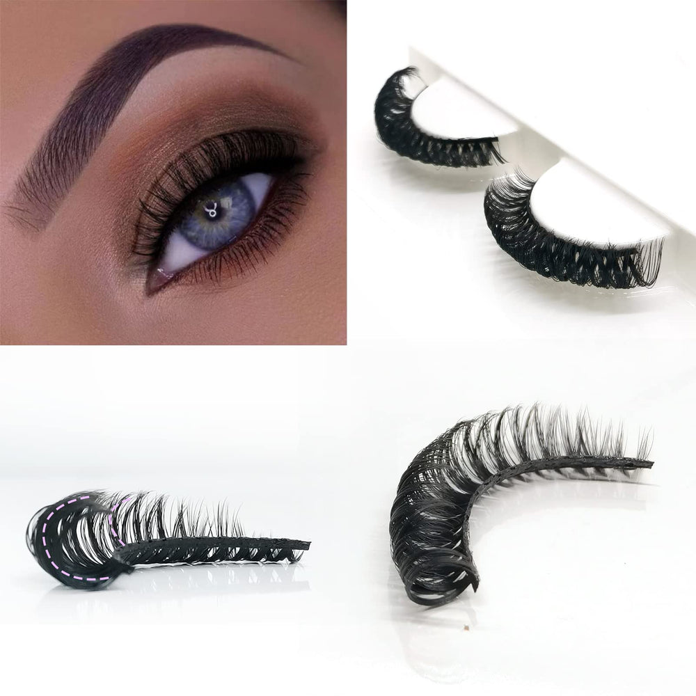Royaomis easy-apply-reusable lashes save time and cost with multiple wears.