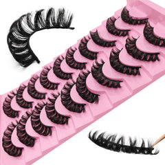 Royaomis handmade process delivers precise curl and natural-looking lashes.