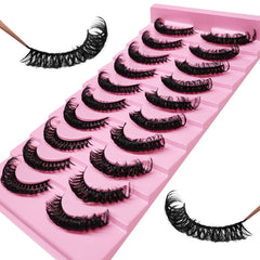 Royaomis lightweight-soft-faux-mink lashes feel natural and comfortable for all-day wear.