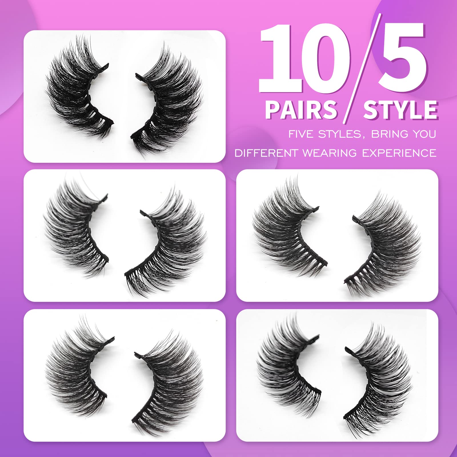 Royaomis reusable lashes up to 20 times with clean reapplication visuals