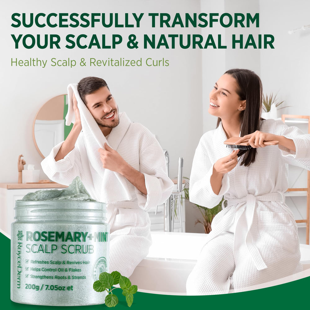 RoyceDerm Rosemary Mint packaging showcasing vegan, paraben-free clean beauty
