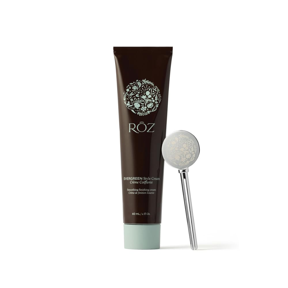 RŌZ Evergreen Styling Cream finished look with subtle shine