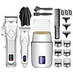 Roziapro hair clippers with large T-blade for fast, clean trims