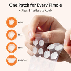 RPE Life original 12mm patch covers small spots with secure adhesion.