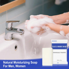 RSQAZQ compact 2.3x3 inch soap fits in luggage or guest bathrooms.